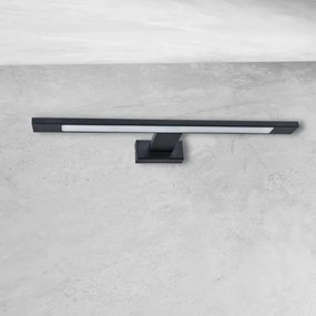 Aplica LED de perete pentru baie SHINE, 7W, 230V, 40 cm, IP44, negru