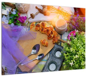Tablou - picnic de vară (70x50 cm), în 40 de alte dimensiuni noi