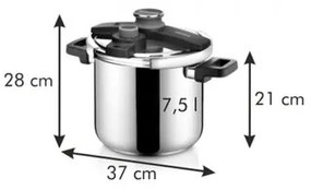 Oală sub presiune Tescoma ULTIMA 7,5 l