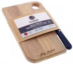 Set tocator si cutit pentru decojit Les Couteaux, Jean Dubost, 24x15 cm, lemn de fag/inox