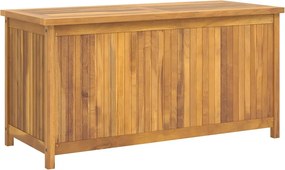 vidaXL Cutie de grădină, 114x50x58 cm, lemn masiv de tec