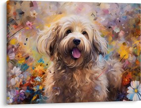 Tablou - Happy Dog II. (70x50 cm)