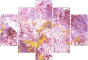 Tablou - Abstract roz (150x105 cm)