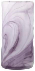 Vază mov din sticlă lucrată manual (înălțime 24,5 cm) Moore – Bloomingville