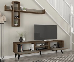 Comoda TV Logan - Walnut