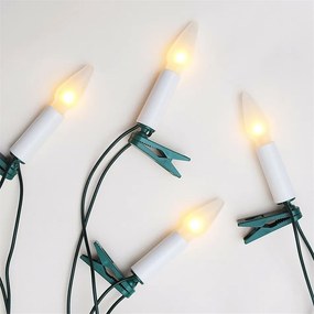 Instalație luminoasă Felicia SV-16, 16 becuri, alb