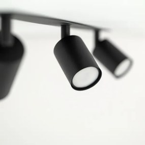 Spot încastrat NEX 3xGU10/10W/230V negru