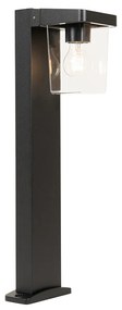Lampă de podea modernă pentru exterior neagră 60 cm IP54 - Chimay