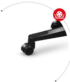 Fotoliu gaming Fusion 4.7 (negru + gri). 1087477