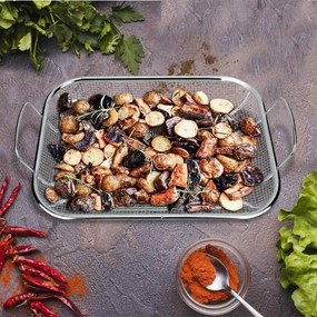 Coș din inox pentru grătar Avenberg FLAVOR