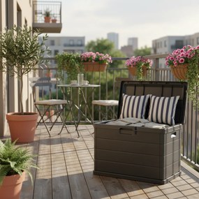 Cutie de depozitare BETA, 170L, 78x55x52cm, antracit I.P.A.E-Progarden