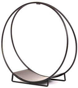 Suport metalic din lemn rotund, 70 x 71 x 29 cm