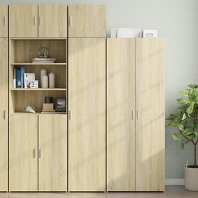 vidaXL Dulap de depozitare slim, stejar sonoma, 45x42,5x225cm, lemn