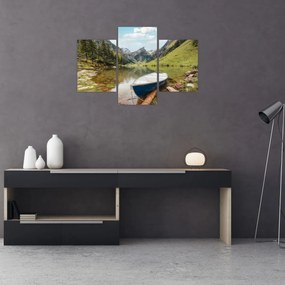 Tablou - Seealpsee, lac din Elveția (90x60 cm)