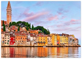Tablou pe sticlă - Rovinj, Croația (70x50 cm)
