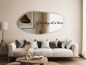 Autocolant pentru oglindă S24 – One day at time.