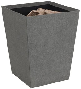 Coș de gunoi gri Sofia Canvas Paper Laminate – Bigso