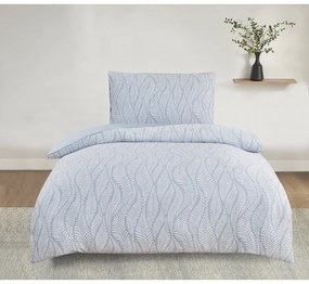 Lenjerie de pat Jacquard Alabama albastru , 140 x200 cm, 70 x 90 cm