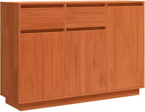 vidaXL Bufet Maroniu cerat 110 x 34 x 75 cm Lemn de pin masiv