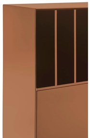 Dulap cărămiziu 120x140x45 cm Platt – Teulat