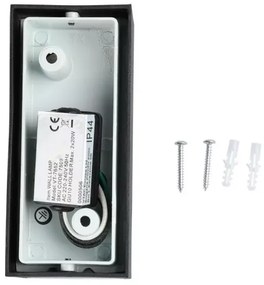 Aplică perete exterior 2xGU10/20W/230V IP44