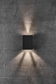 Aplica LED exterior cu iluminat up/down IP54 Fold 10 negru 2019041003 NL