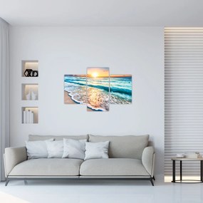 Tablou - Plaja de la mare (90x60 cm)