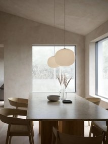 Pendul design modern Navone 30 alb