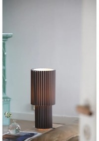 Veioză gri cu abajur textil (înălțime 45 cm) Catis – Markslöjd