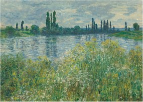 Tablou - Claude Monet, Banks of the Seine, reproducere (70x50 cm)