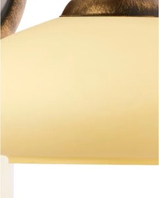 Brilagi - Aplica de perete MOLLERO 1xE27/15W/230V bronz/patină