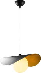 Lustra VATOZ 2866, gri, metal/sticla, 32x38x105 cm