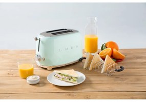 Prăjitor de pâine verde deschis Retro Style – SMEG