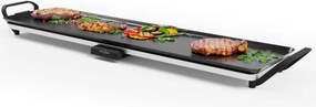 Gratar teppanyaki Swiss Haus SH-TP90, 2000 W, 90 x 23 cm, Acoperire ceramica, Piese detasabile, Control temperatura, Negru
