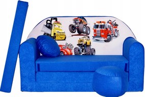 WELOX CANAPEA COPII - CARS - 98 X 170 CM