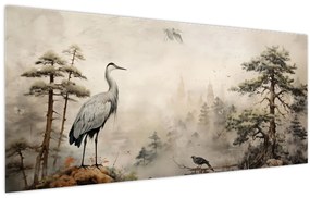 Tablou - Desen animat peisaj (120x50 cm)