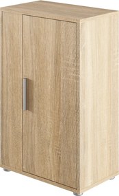 Perete living, stejar sonoma, KEVIN