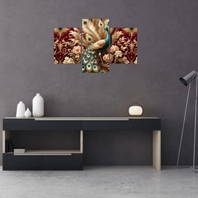 Tablou – Păun elegant (90x60 cm)