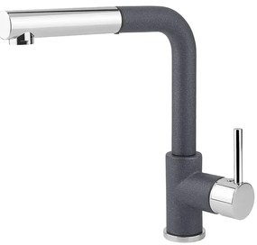 Concept BDG4527DG - Baterie pentru chiuvetă cu pulverizator extractibil, 26,9 cm, granit/gri închis