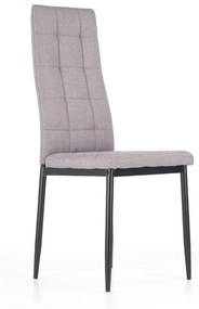 Scaun tapitat K292 gri - H 98 cm