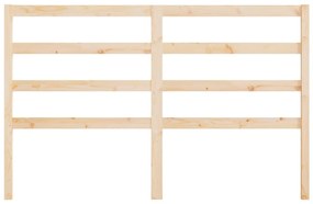 Tablie de pat, 156x4x100 cm, lemn masiv de pin Maro, 156 x 4 x 100 cm, 1