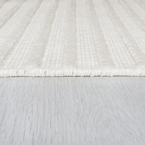 Covor alb lavabil din janilie 80x160 cm Elton – Flair Rugs