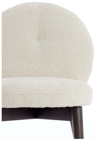 Set de scaune de sufragerie crem 2 buc. tapițat Sinosa – Light &amp; Living