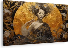 Tablou - Doamnă japoneză (90x60 cm)