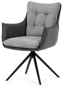 Set de scaune de sufragerie cu mecanism deîntoarcere DCH-D1345 GREY2, 2 buc.