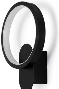 Aplica de perete cu 2 puncte de lumina COMO negru