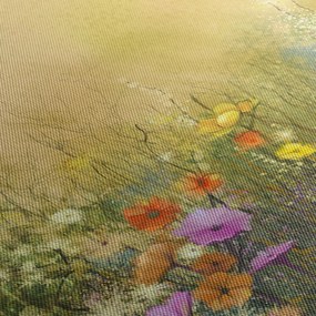 Tablou - Pajiște pictată (120x50 cm)