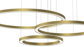 Lustră LED pe cablu GALAXIA LED/85W/230V aurie