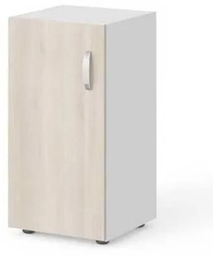 Dulap scurt Manager 39,9 x 42,2 x 80 cm, stânga, salcâm deschis / alb