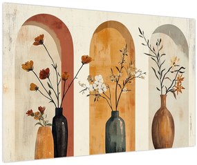 Tablou - Vaze în arcade (90x60 cm)